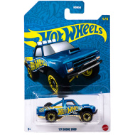 Hot Wheels Pearl &amp; Chrome: 87 Dodge D100 mașinuță 1/64 - Mattel