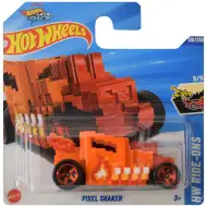 Hot Wheels: Pixel Shaker mașinuță portocalie 1/64 - Mattel