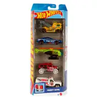 Hot Wheels: Set de 5 vehicule Priority Patrol - Mattel