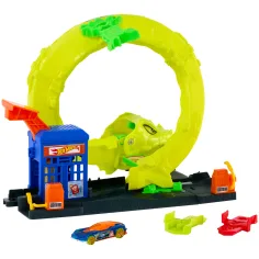 Hot Wheels: Set de pistă Atacul Șarpelui - Mattel imaginea 4