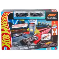 Hot Wheels: Set de pistă Formula 1 - linie dreaptă de sosire - Mattel