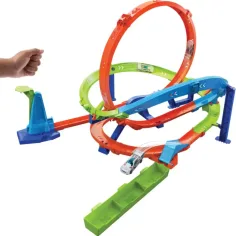 Hot Wheels: Set de pistă Hiperloop - Mattel imaginea 3