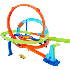 Hot Wheels: Set de pistă Hiperloop - Mattel imaginea 5