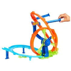 Hot Wheels: Set de pistă Turbina amețitoare - Mattel imaginea 2