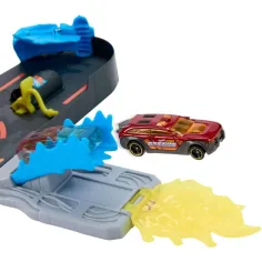 Hot Wheels: Set de pistă Turnul de pompieri - Mattel imaginea 4