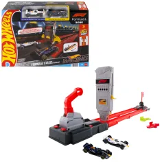 Hot Wheels: Set pistă Formula 1 Grid Start - Mattel