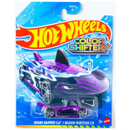 Hot Wheels: Shark Hammer 2.0 mașinuță care își schimbă culoarea 1/64 - Mattel