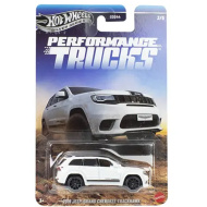 Hot Wheels Silver Series: mașinuță 2019 Jeep Grand Cherokee Trackhawk 1/64 - Mattel