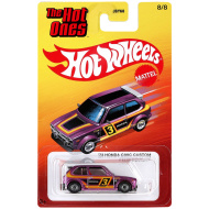 Hot Wheels: The Hot Ones 73 Honda Civic Custom mașinuță 1/64 - Mattel