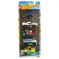 Hot Wheels: Tooned set de 5 mașinuțe 1/64 - Mattel