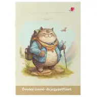 ICO: Caiet de comunicare și notițe pentru grădiniță, format A5, 32 de file