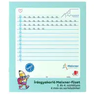 ICO: Caiet de exerciții de scriere Süni, după metoda Meixner, pentru clasele a III-a și a IV-a, cu spațiere între rânduri de 4 mm