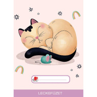 ICO: Caiet de teme cu model Süni Dreaming Cat, format A5