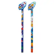 ICO: Creion grafit Bensia cu radieră în formă de navă spațială 1 buc.