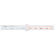 ICO: Linie numerică din plastic