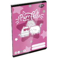 ICO: LizzySuli Kittok Stars Purrfect caiet liniat pentru clasa a III-a A/5 12-32