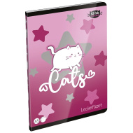 ICO: LizzySuli Kittok Stars caiet de teme A/5, 40 de file