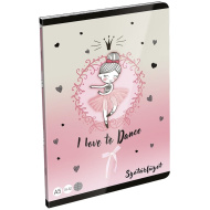 ICO: LizzySuli Lovely Ballerina Tiny Dancer caiet de vocabular A/5 31-32