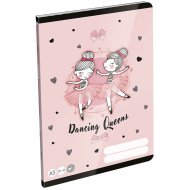 ICO: LizzySuli Lovely Ballerina Tiny Dancer caiet simplu A/5 20-32