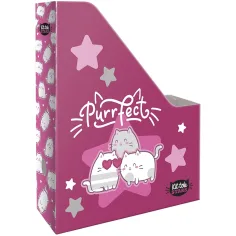 ICO: Lizzysuli Kittok stars copertă pentru documente cu imprimeu de pisici, mărime A4