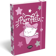 ICO: Lizzysuli Kittok stars cutie pentru caiete cu pisici cu elastic A5