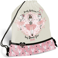 ICO: Lizzysuli Tiny Dancer Ballerina sac de gimnastică, sac de sport