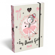 ICO: Lizzysuli Tiny Dancer Lovely Ballerina - cutie pentru caiete A/5 cu imprimeu