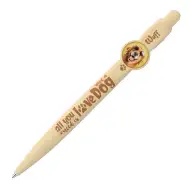 ICO: Pix cu bilă cu câine, culoare bej