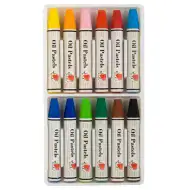 ICO: Oil Pastels de 12 bucati 