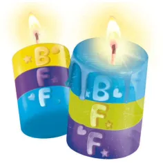 Idea! BFF Set creativ pentru confecționarea lumânărilor „Cei mai buni prieteni” - Clementoni imaginea 2