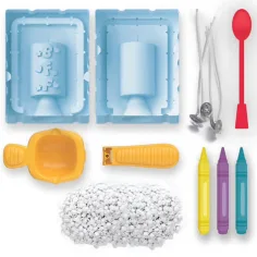 Idea! BFF Set creativ pentru confecționarea lumânărilor „Cei mai buni prieteni” - Clementoni imaginea 3