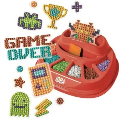 Idea! Game Icons set de creare a imaginilor cu pietre strass - Clementoni imaginea 2