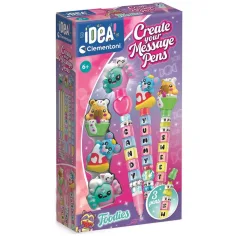 Idea! Mâncăruri — set pentru fabricat pixuri care scriu mesaje - Clementoni