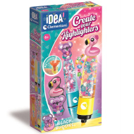 Idea! Set „Prietenii plajei” pentru confecționarea evidențiatoarelor - Clementoni