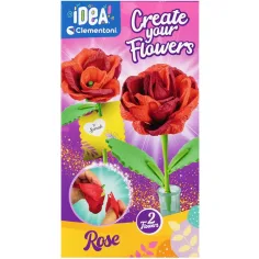 Idea! Set mini pentru confecționat trandafiri - Clementoni