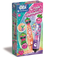 Idea! Set pentru confecționarea evidențiatoarelor „Fructe” - Clementoni