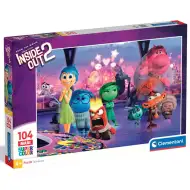 Inside Out 2 puzzle maxi supercolor de 104 piese - Clementoni