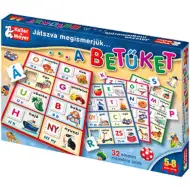 Învățăm literele prin joc de societate.