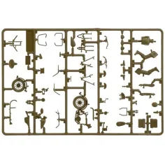 Italeri 1/35 Motociclete U.S. 2 bucăți machetă motocicletă militară imaginea 2