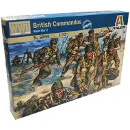 Italeri 1/72 Commandos britanici figurine militare britanice machetă