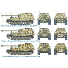 Italeri 1/72 Sd. Kfz. 184 Panzerjäger Elefant machetă de tanc distrugător de tancuri imaginea 2