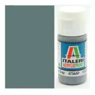 Italeri Flat Dark Gray (4754AP) - Vopsea mată gri închis pentru machete 20ml