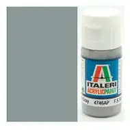Italeri Flat Medium Grey (4746AP) - Vopsea mată gri mediu pentru machete 20ml