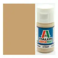 Italeri Flat Sand (4720AP) - Vopsea mată de culoare nisip pentru machete 20ml