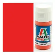 Italeri Metal Gloss Orange (4682AP) - Vopsea lucioasă portocalie pentru machete 20ml