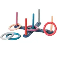 Joc de aruncat inele colorate