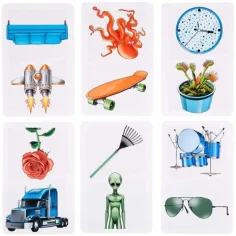 Joc de cărți Pic Flip - Mattel imaginea 2