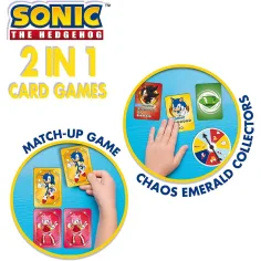 Joc de cărți Sonic în rucsac - Lisciani imaginea 3