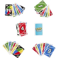 Joc de cărți UNO Teams - Mattel imaginea 3