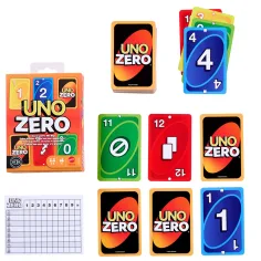 Joc de cărți UNO Zero - Mattel imaginea 2